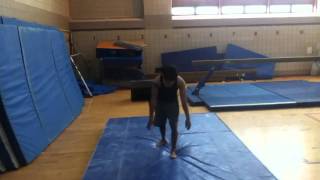 Handstand snap down front tuck