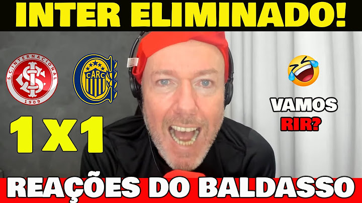 VAMOS RIR? REAÇÕES DO BALDASSO! INTERNACIONAL ELIMINADO DA COPA SUL-AMERICANA KKKK
