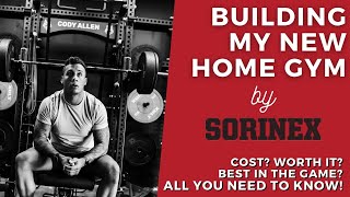 BUILDING MY NEW HOME GYM with SORINEX Garage Gym Tour || Cody Allen
