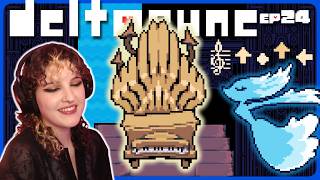 A Mysterious Golden Piano Puzzle | Deltarune | First Playthrough - Ep 24 (Chapter 4)