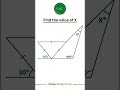 139. Find the value of x #vikalpstudycircle #maths #mathschallenge #foryou