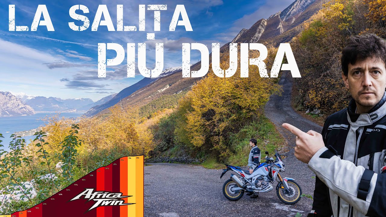 САМЫЙ СЛОЖНЫЙ ПОДЪЕМ В ИТАЛИИ на AFRICA TWIN 1100 DCT