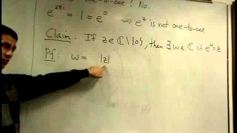 Complex Analysis Lecture 5—Powers and graphs of complex functions