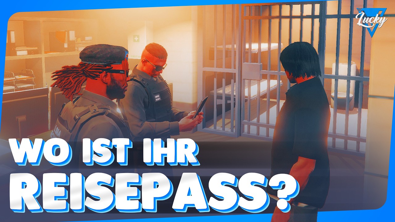 Schwammige Aussagen, patzige Antworten ✈️ Einreise × GTA RP × LuckyV