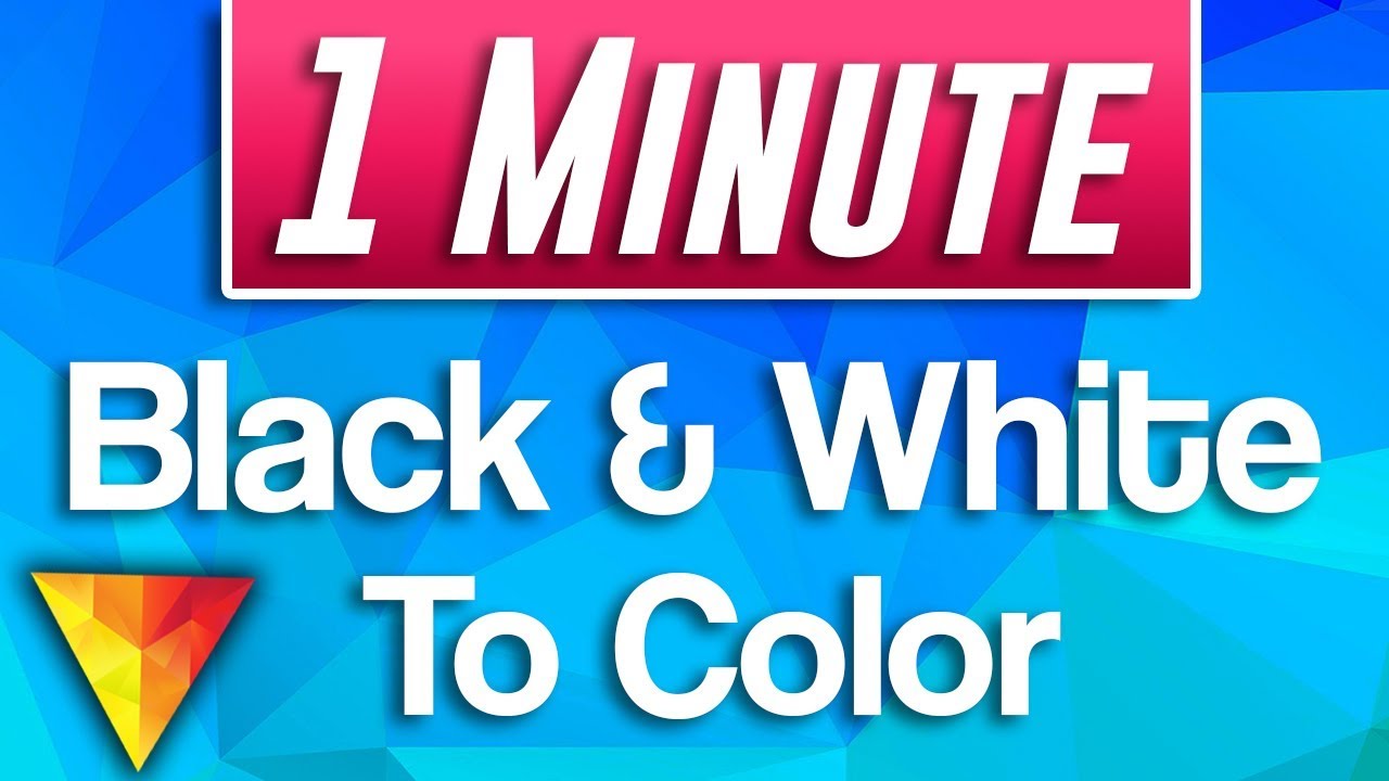 Hitfilm Express How to do Black and White to Color Effect