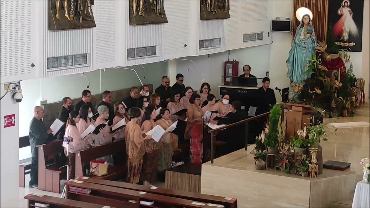 Mazmur 128,1 2 3 4 5; Ul 1, ulangan 841 - Berbahagialah yang Mendiami Rumah Tuhan