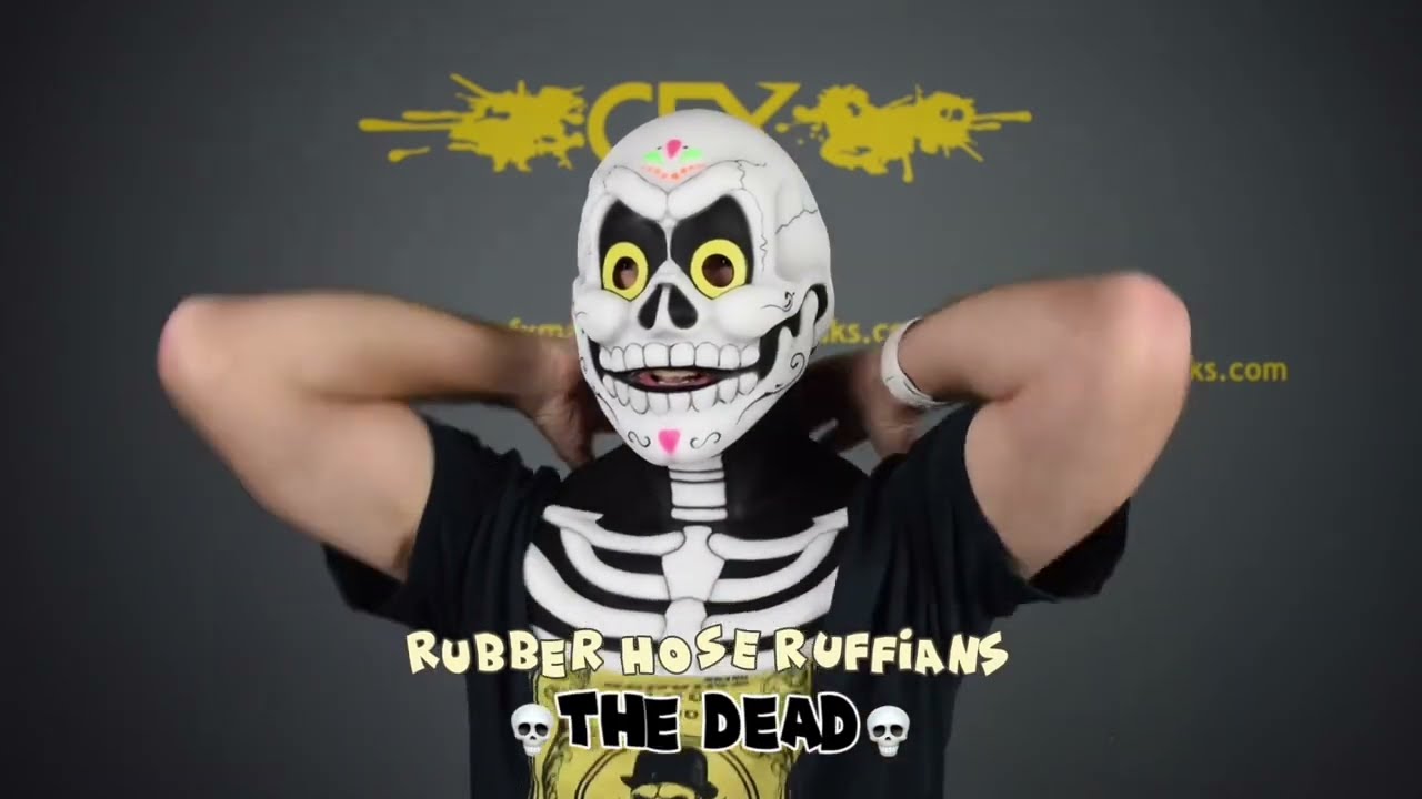CFX Masks Rubber Hose Ruffian The Dead Silicone Mask Movement Video