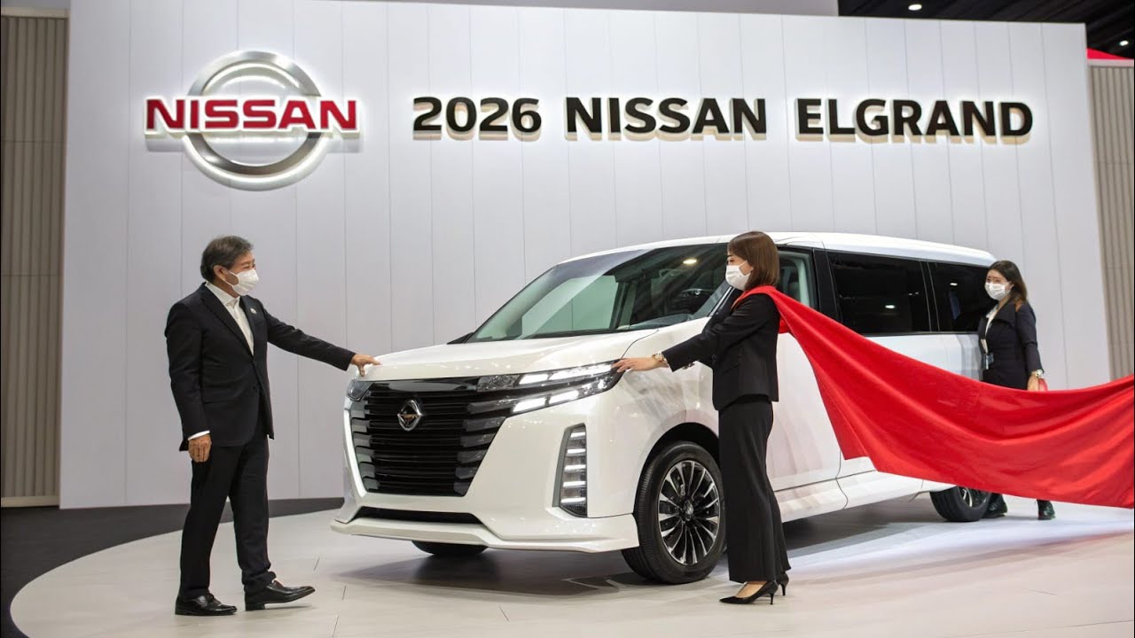 2026年新型日産エルグランド徹底レビュー｜未来的デザインと豪華インテリアを備えた次世代ラグジュアリーミニバン - YouTube