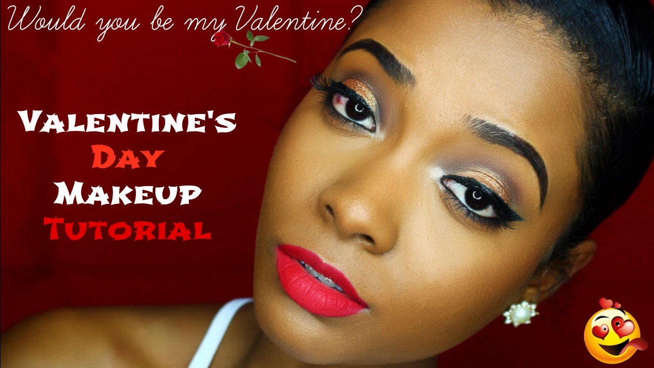 Sexy Valentine's Day Makeup Tutorial || BeForeverGlam - YouTube