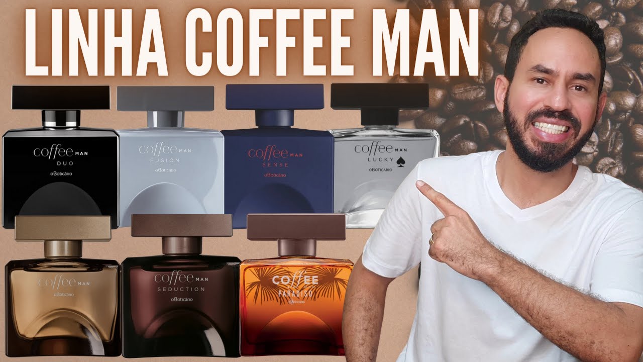 COFFEE MASCULINO O BOTICÁRIO RESENHA DA LINHA COFFEE MAN COMPLETA