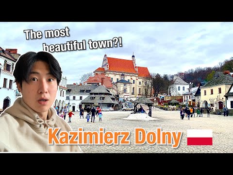 The Most Beautiful Town in Poland  | Solo Japanese in Kazimierz Dolny🇵🇱