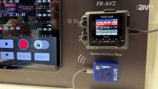ISE 2025: TASCAM Shows FR-AV2 Portable Field Recorder with 32-Bit Float Recording and Timecodes