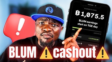 Blum Airdrop - I cashout 30% of my Allocation 😫😫
