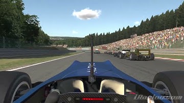 iRacing - F3 Spa lap 1 carnage