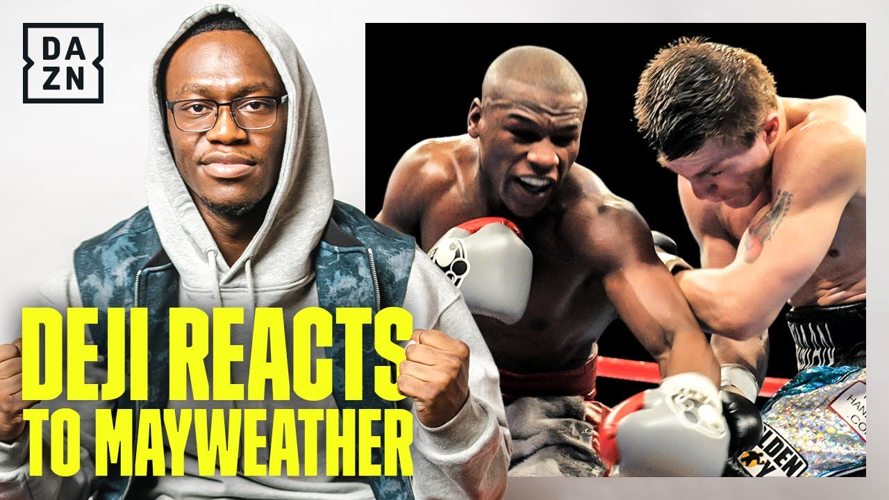 Deji reacts to Mayweather MASTERCLASS and reveals if he will fight KSI