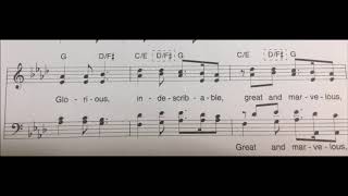 Glorious, Indescribable - TENOR