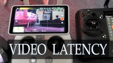 VIDEO LATENCY - Phantom 4 Pro vs Mavic Pro vs Typhoon H