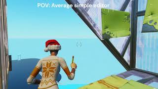 Simple Editors Are Built Different