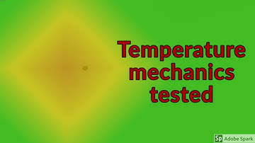 Temperature, how it works : Tutorial Nuggets : Oxygen Not Included