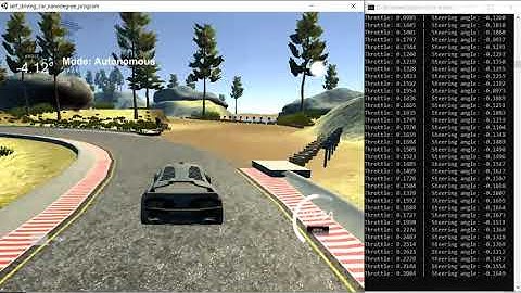 CNN Model Evaluation on the Udacity Simulator Lakeside Track