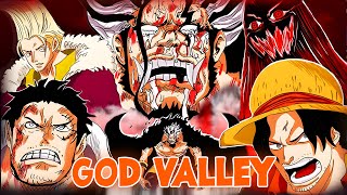 GOD VALLEY Resumo Completo: Veja como foi Roger e Garp vs Xebec e o fim dos piratas Rocks