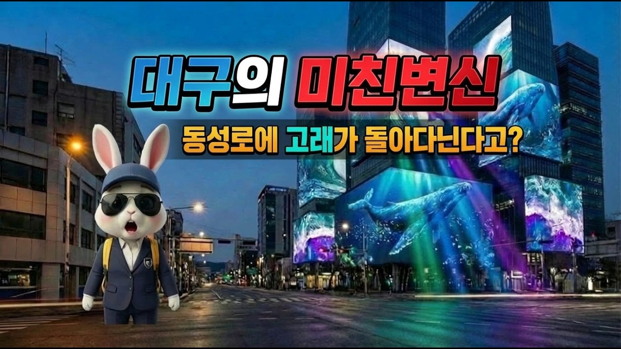 동성로 공실률의 대반격! 23층 높이 전광판 규제 풀렸다