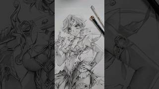 Sailor Uranus is here #sailormoon #sailoruranus #nashi #nashimanga #pencil #drswing #manga #anime