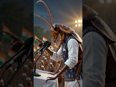 cockroach Janata party 🎉👏 #cockroachjantaparty #bjp #melody #rahulgandhi