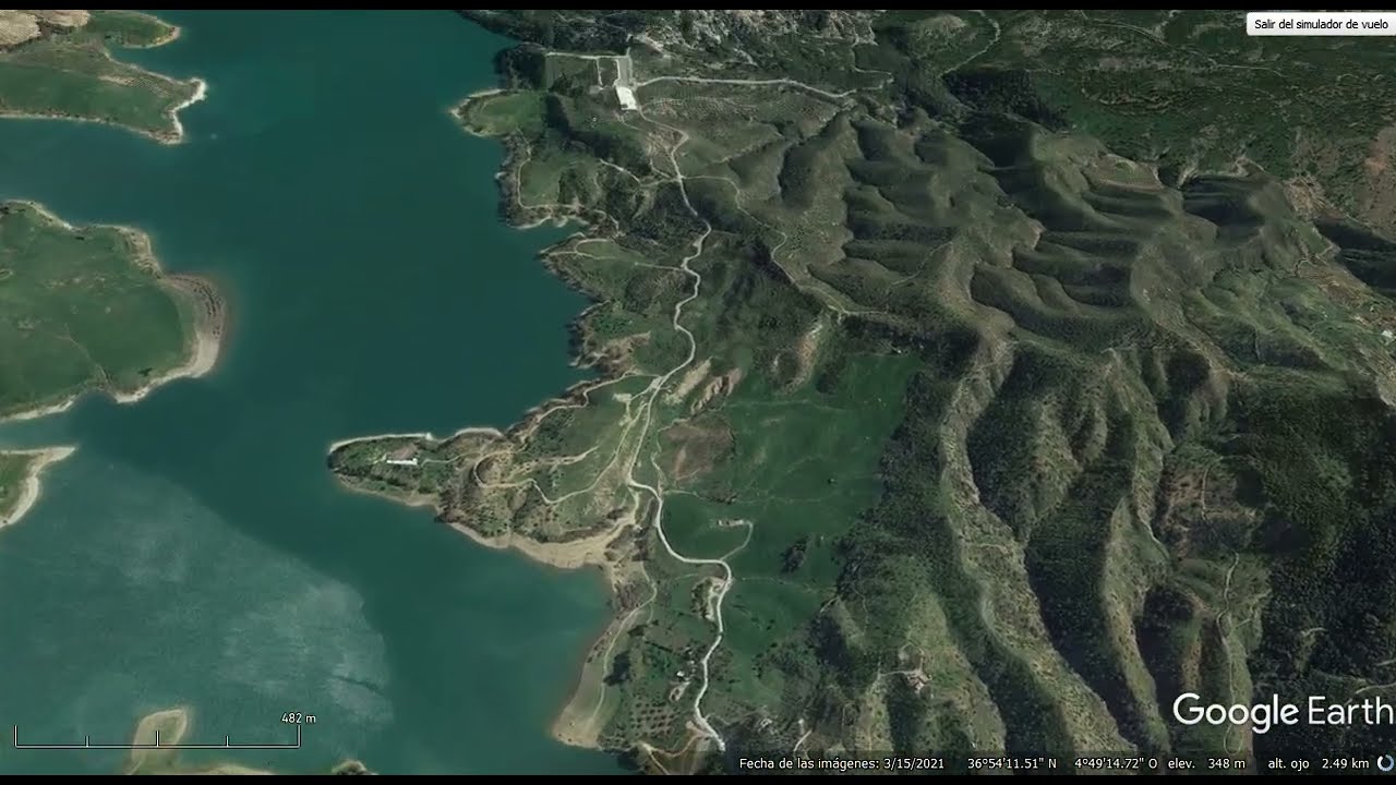 Andalucía. Sobrevuelo virtual 