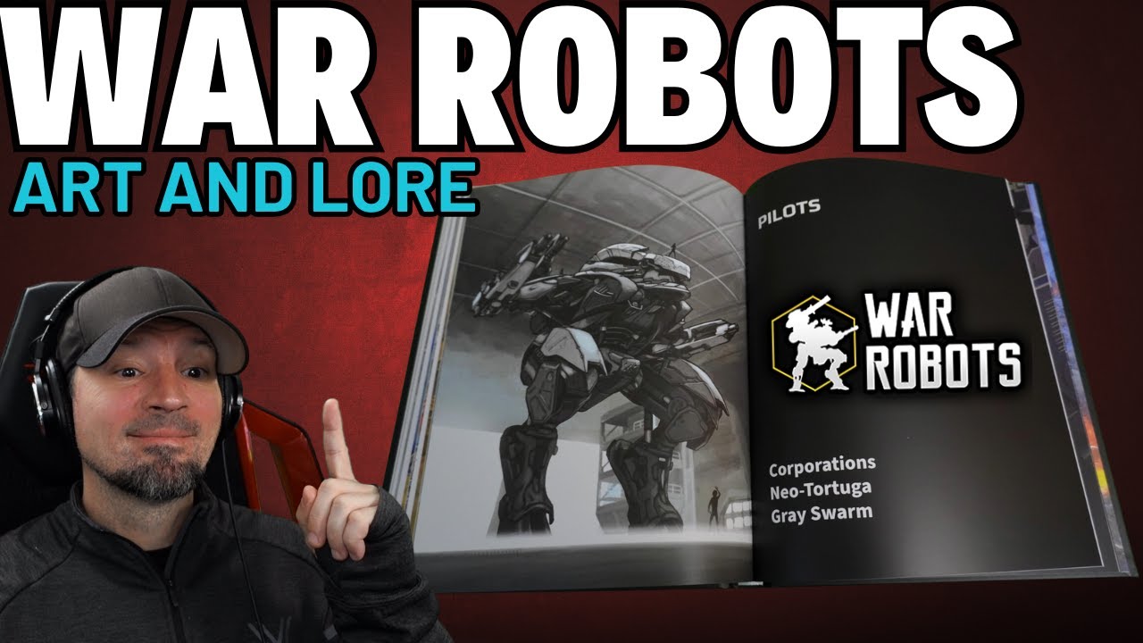 War Robots | A Look At The Art and Lore Book | Limited Edition WR Book
