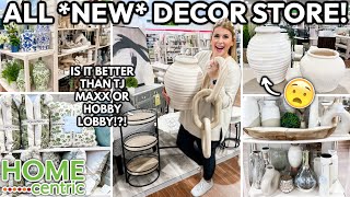 You WONT BELIEVE This NEW Home Decor Store  BETTER THAN TJ MAXX?! | Home Centric Decor + Furniture