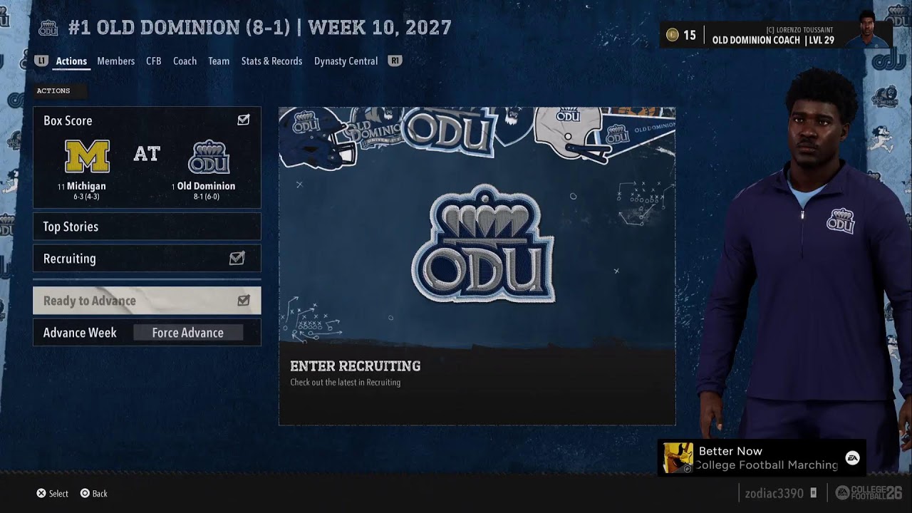 Edward Waters College vs Auburn Ncaa 2026 Dynasty 