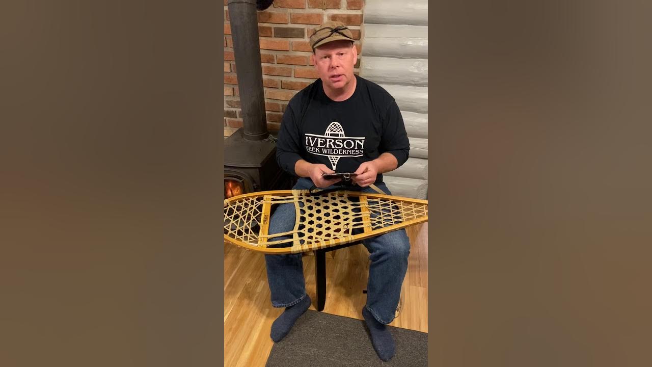 Iverson A Snowshoe Binding Mounting Demonstration YouTube