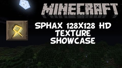 Minecraft : Sphax Pure BD Craft 128x128 HD Texture PAck Showcase