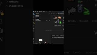 How to add pets in VS Code?! #coding #beginner #python #vscode