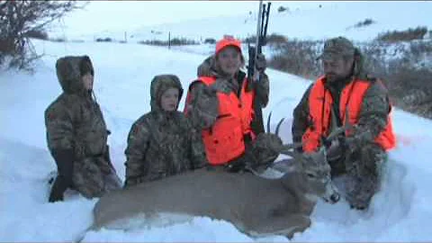 Shoot Straight with Chad Schearer - Marsha Schearer hunts MT elk and deer