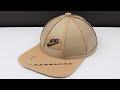 Diy | How To Make Nike Hat From Cardboard At Home