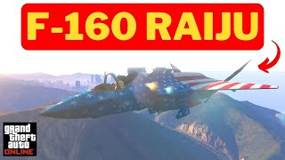 GTA Online NEW Jet, new Plane F-160 RAIJU Test, GTA Online best Jets, new Update ,Mercenaries