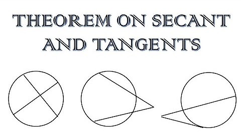 THEOREMS ON SECANT AND TANGENTS | TAGALOG | Grade 10