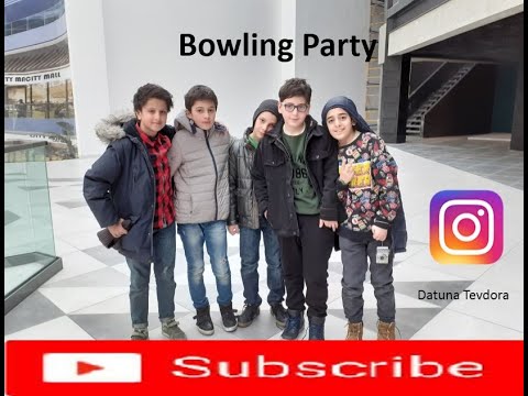bowling party  ჩემს კლასელებთან ერთად