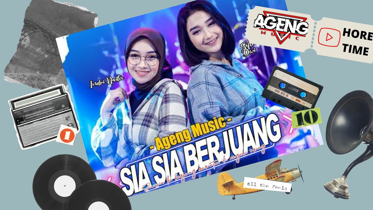 SIA SIA BERJUANG lirik&cover DUO AGENG feat AGENG MUSIC 