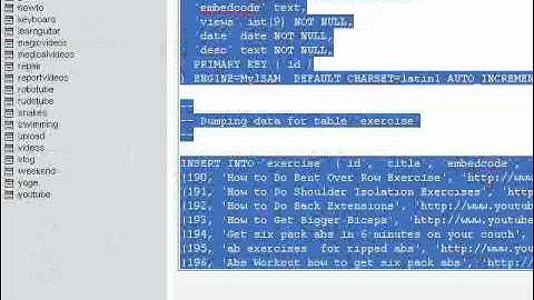 How to Export a Table - MySQL PhpMyAdmin Tutorial