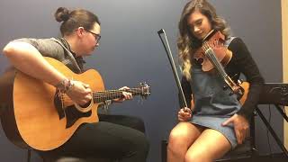 Video voorbeeld van "“Márta” | Lúnasa Cover by Anissa Burnett and Charly Smith"