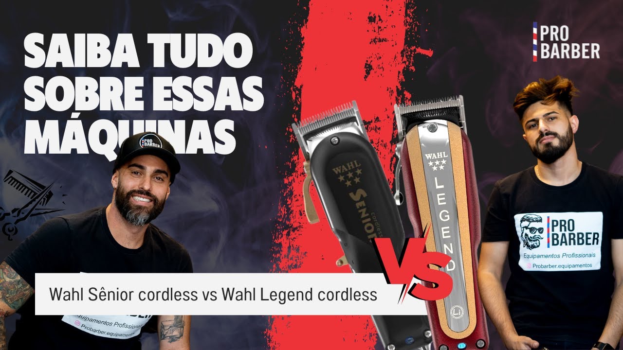 💈 Wahl Senior cordless vs Wahl Legend cordless | Pro Barber Equipamentos