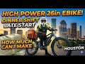 HIGH POWERED EBIKE FOOD DELIVERY CHALLENGE 