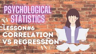 Correlation VS Regression