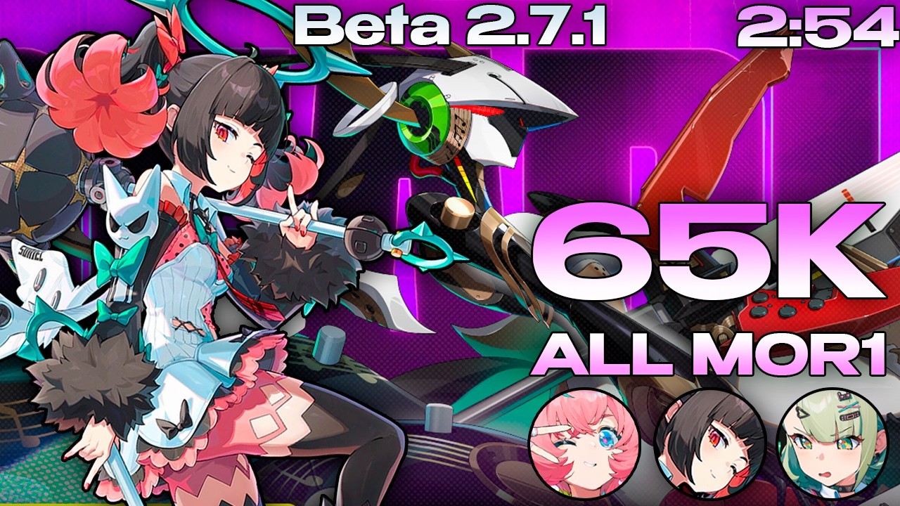 ZZZ 2.7.1 Beta – NEW BOSS Vesper 65K Kill | Full M0R1 Team (Aria • Nangong • Sunna) | Deadly Assault