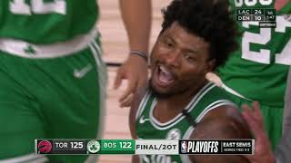 Raptors-Celtics Exchange Some Words After 2OT Game 6