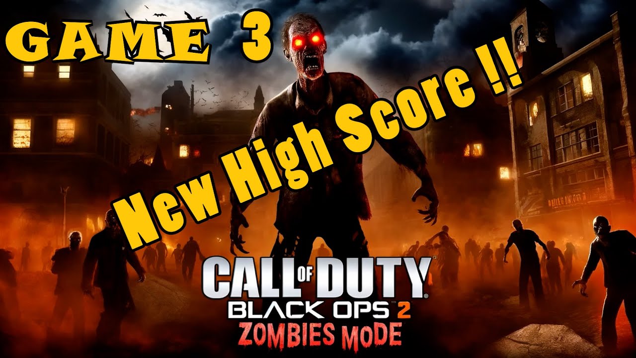 GAME 3 NEW HIGH SCORE! Call of Duty, Black Ops II, Nizar & Jason