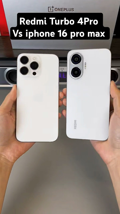 redmi Turbo 4Pro vs iphone 16 pro max #iphone #redmi #iphone16promax